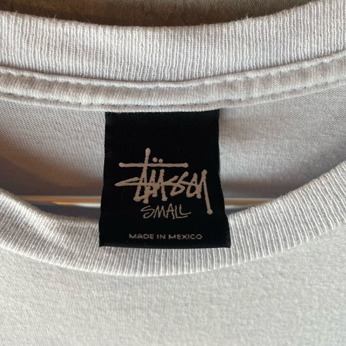 【STUSSY】ステューシー ロングスリーブTシャツ Sサイズ ロンT 長袖 古着 S〜Mサイズ相当 横乗り スケボー Y2K_画像4