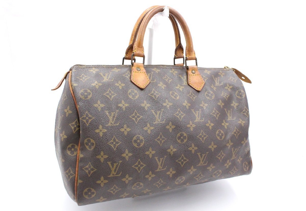【ト靜】★ LOUIS VUITTON ルイヴィトン スピーディ35 ミニボストンバッグ モノグラム M41524 中古現(xiàn)狀販売 畫像參照 XX000GCG99