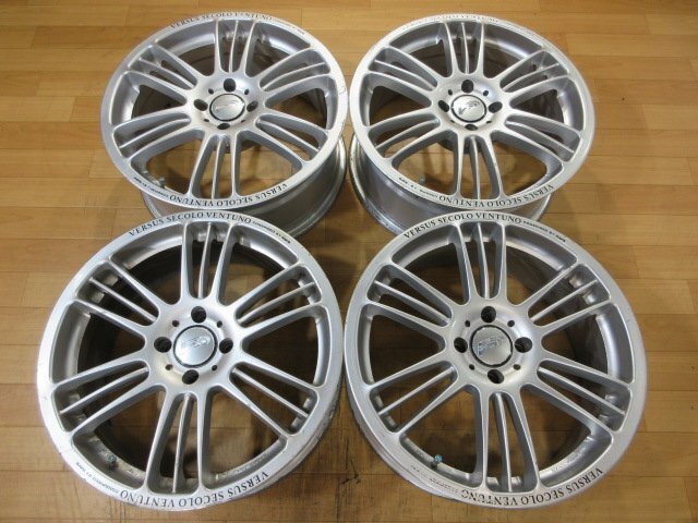 RAYS VERSUS SECOLO VENTUNO レイズ ベルサス アルミホイール 4本セット 4H-100 17インチ 7J+30 ロードスター bB シエンタ プロボックス 等_画像1