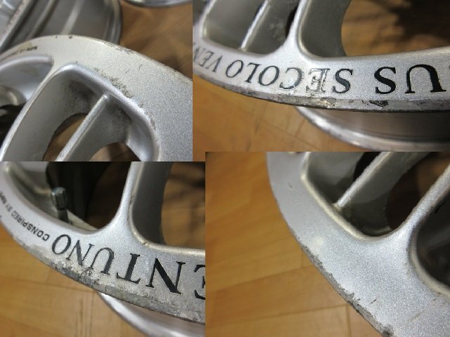 RAYS VERSUS SECOLO VENTUNO レイズ ベルサス アルミホイール 4本セット 4H-100 17インチ 7J+30 ロードスター bB シエンタ プロボックス 等_画像3