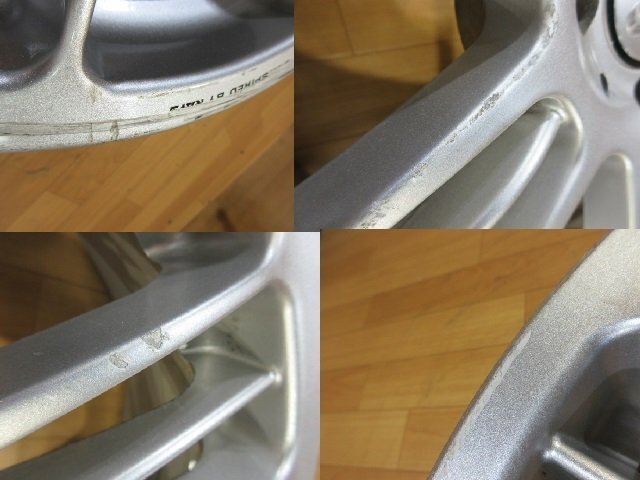 RAYS VERSUS SECOLO VENTUNO レイズ ベルサス アルミホイール 4本セット 4H-100 17インチ 7J+30 ロードスター bB シエンタ プロボックス 等_画像8