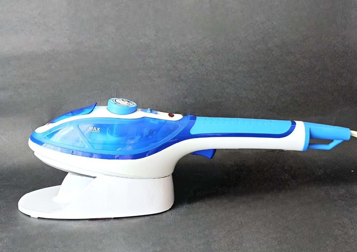 ★美品★ スチームアイロン HS-903 強(qiáng)力スチーマー シワ伸ばし 溫度調(diào)節(jié)機(jī)能付き HMY
