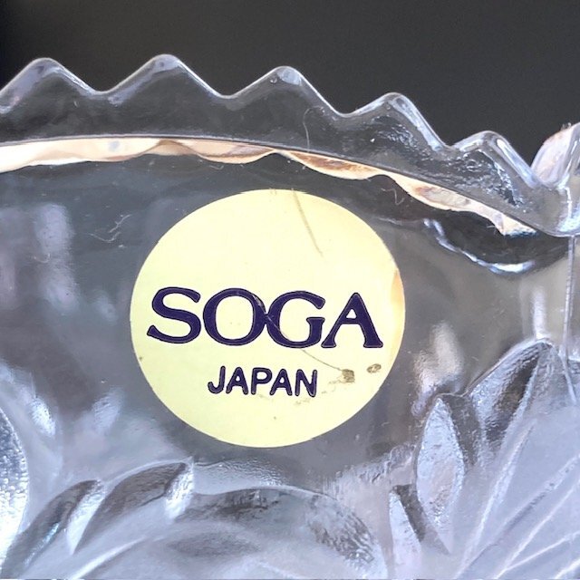 SOGA..soga japan crystal стекло ваза ваза ваза для цветов цветок inserting цветок основа crystal интерьер часть магазин 