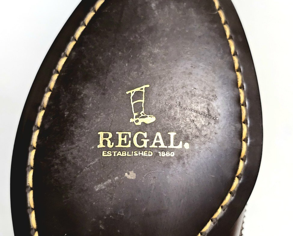 [ не использовался ] REGAL Reagal Loafer 24.0cm Brown кожа обувь студент обувь ходить на работу обычно используя женский 