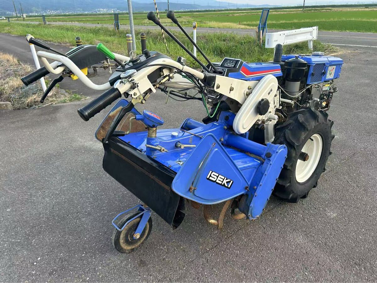 新潟県見(jiàn)附市発　イセキディーゼル 耕運(yùn)機(jī)KA90 9馬力　　動(dòng)作確認(rèn)済み