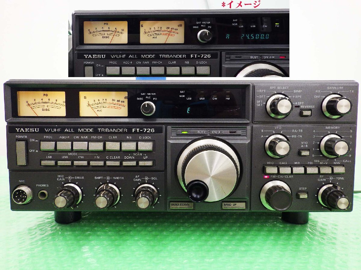 FT-726【YAESU】 144/430MHz（オールモード）10W 完動品に近い
