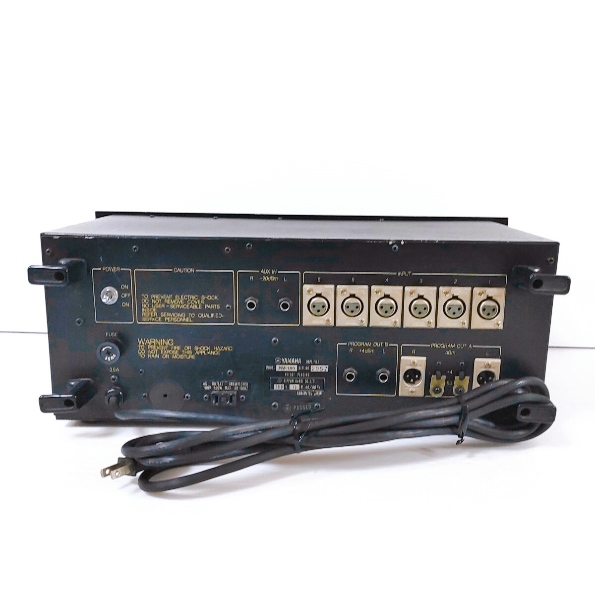 YAMAHA PM-180 ヤマハ マイクプリアンプ 6チャンネルミキサー YAMAHA PM-180 ヤマハ マイクプリアンプ 6チャンネルミキサー