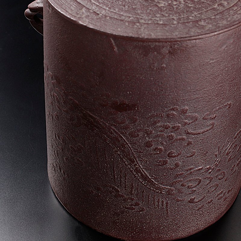 【古美味】人間國(guó)寶 釜師 高橋敬典 云龍釜 茶道具 保証品 Zk1V