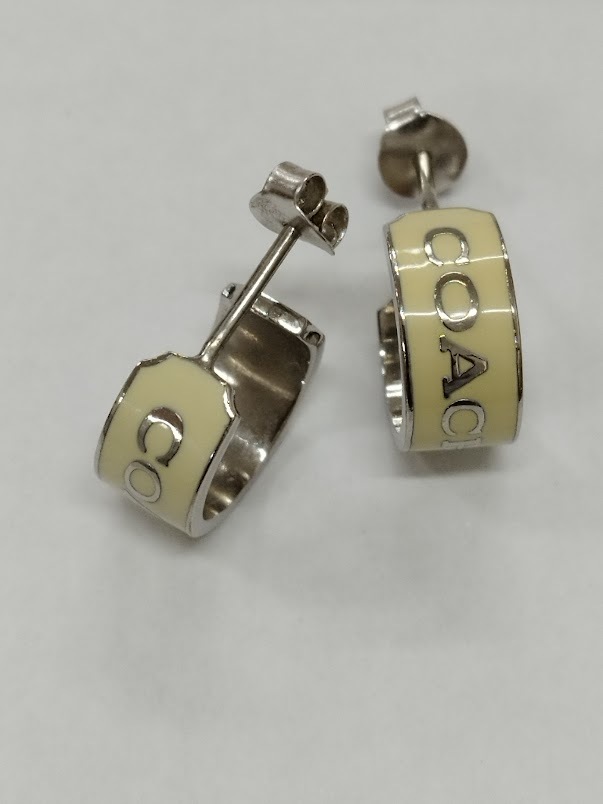 ?5170 中古　COACH コーチ　ネックレス　ピアス　セット