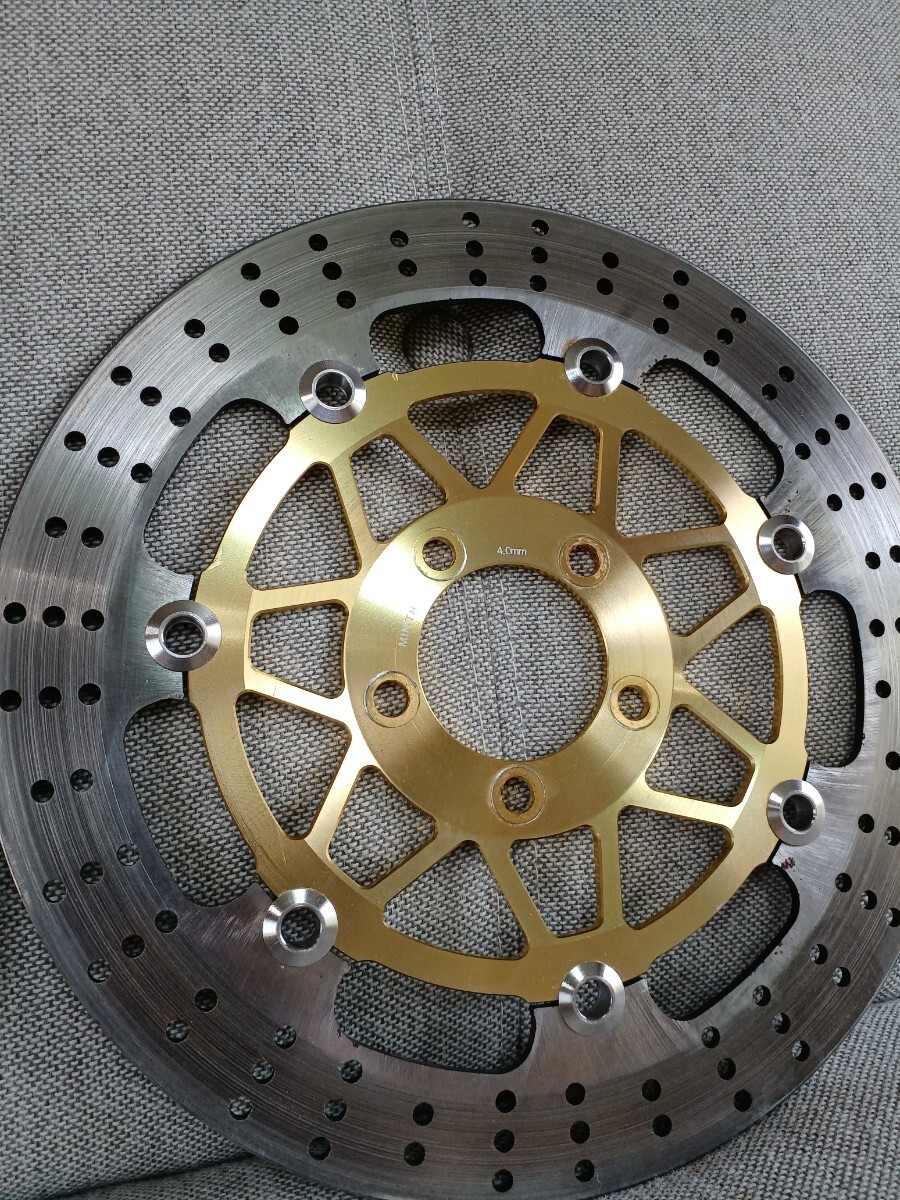カワサキ系 社外　フロントディスク ZXR400R 　W400 ゼファー400/χ　ZRX400　ZRX400　ZZR400　ゼファー750　GPZ900R　GPZ1100　バリオス等