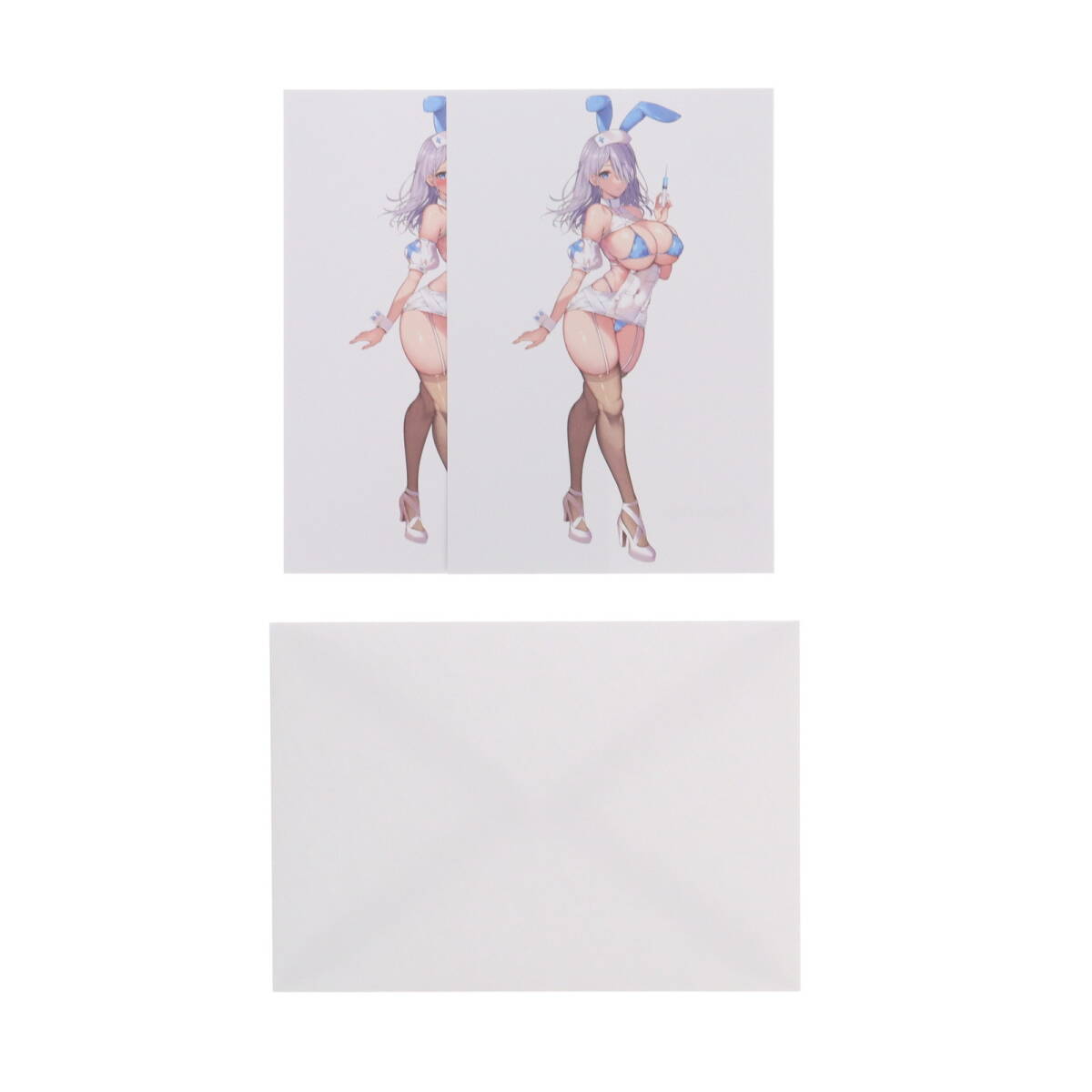 【中古】[FIG]ポストカード2枚付屬 ネイティブクリエイターズコレクション ブルーナース?バニー 魔太郎オリジナルイラスト 1/6 完成品 フ