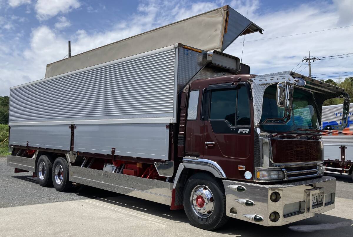 【非売品】日野・プロフィア HINO デコトラ ウィング車 トラック野郎 Yahoo!オークション - 日野プロフィア ウイング車 デコトラ V8