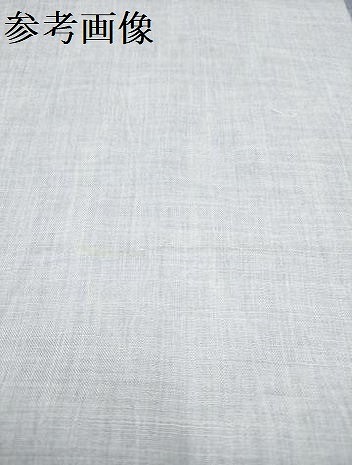平和屋著物＊夏物　本場小千谷ちぢみ　樋口織工藝社　名古屋帯　反物　流水文　麻　逸品　未使用　AAAS9485uw