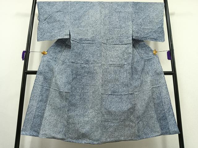平和屋著物∴夏物　男性　浴衣　有松鳴海絞り　三浦絞り　綿　逸品　AAAV1114jh