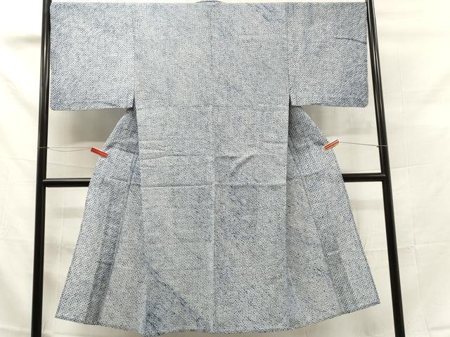 平和屋著物∴夏物　男性　浴衣　有松鳴海絞り　三浦絞り　綿　逸品　DAAS8742cd