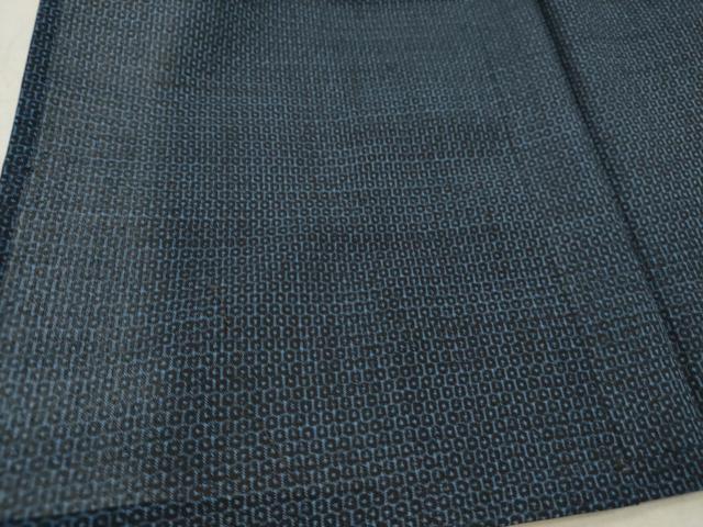  flat мир магазин кимоно * лето предмет мужчина подлинный Ooshima эпонж лето Ooshima 100 черепаха . общий .. натуральный шелк замечательная вещь не использовался DAAT5627ud
