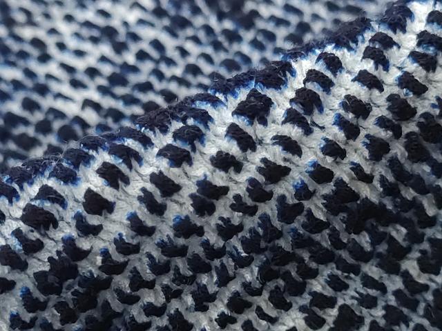 平和屋著物▼夏物　有松鳴海絞　浴衣　反物　著尺　総絞り　綿　逸品　未使用　AAAV9838sw
