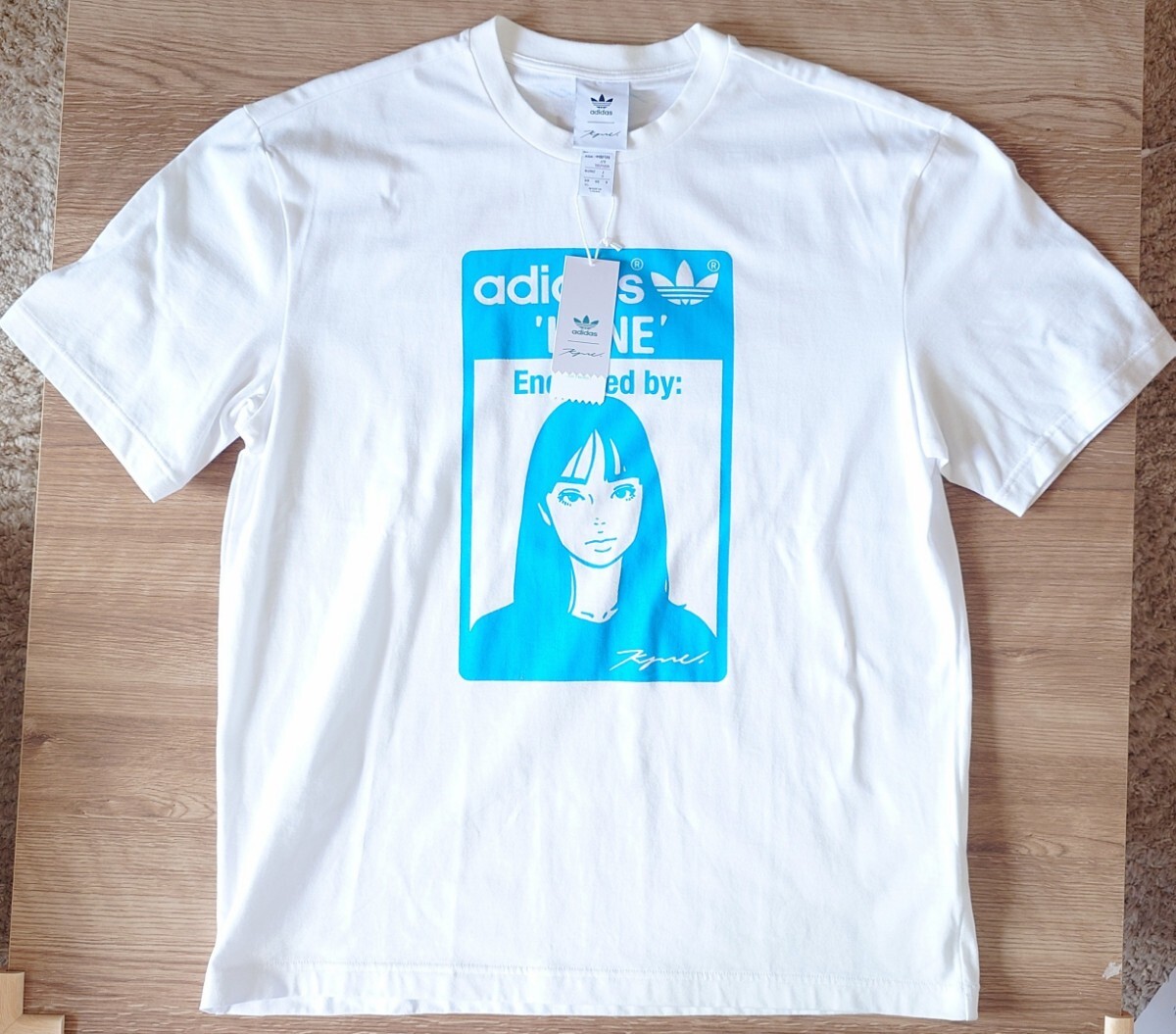 Tシャツセット KYNE キネ adidas アディダス STAN SMITH スタンスミス スニーカー 限定モデル 限定Tシャツ レア