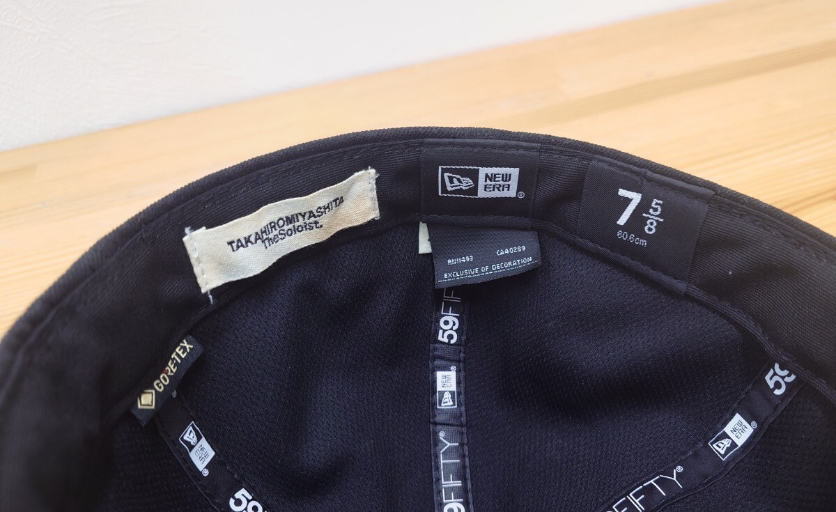 TAKAHIROMIYASHITA TheSoloist. タカヒロミヤシタ ザ?ソロイスト New Era ニューエラ GORE-TEX ゴアテックス CAP キャップ コラボ レア