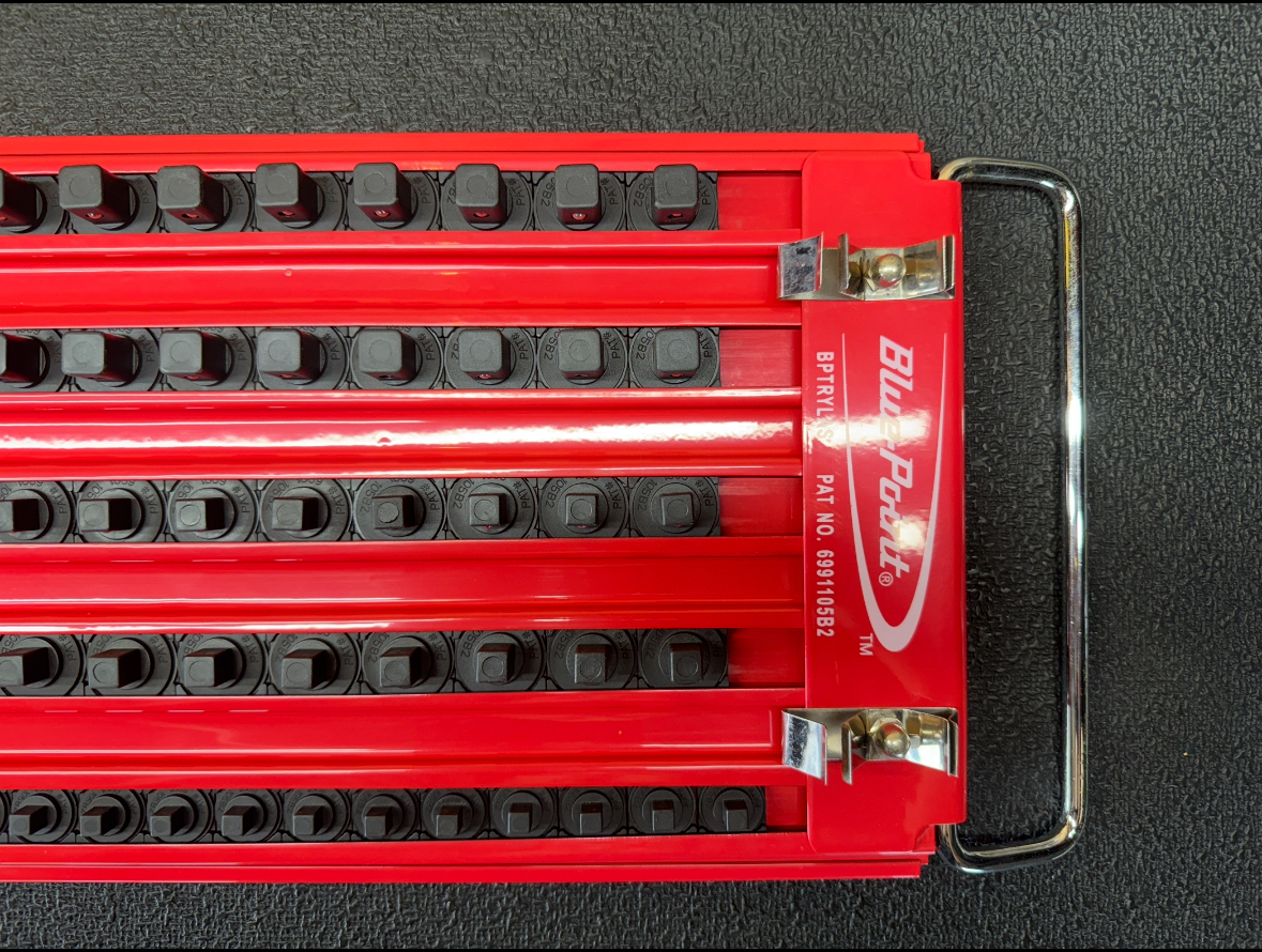 1円?！スナップオン　Snap-on ブルーポイント制ソケットホルダー　ソケットレール　1/4 3/8 1/2