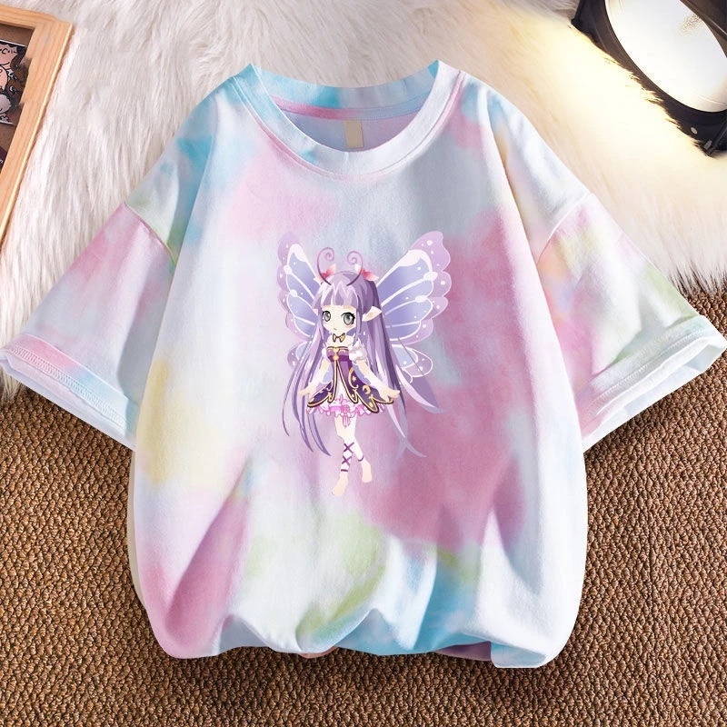 140㎝　子供服　女の子　涼しい　半袖　Tシャツ　かわいい天使　通気速干