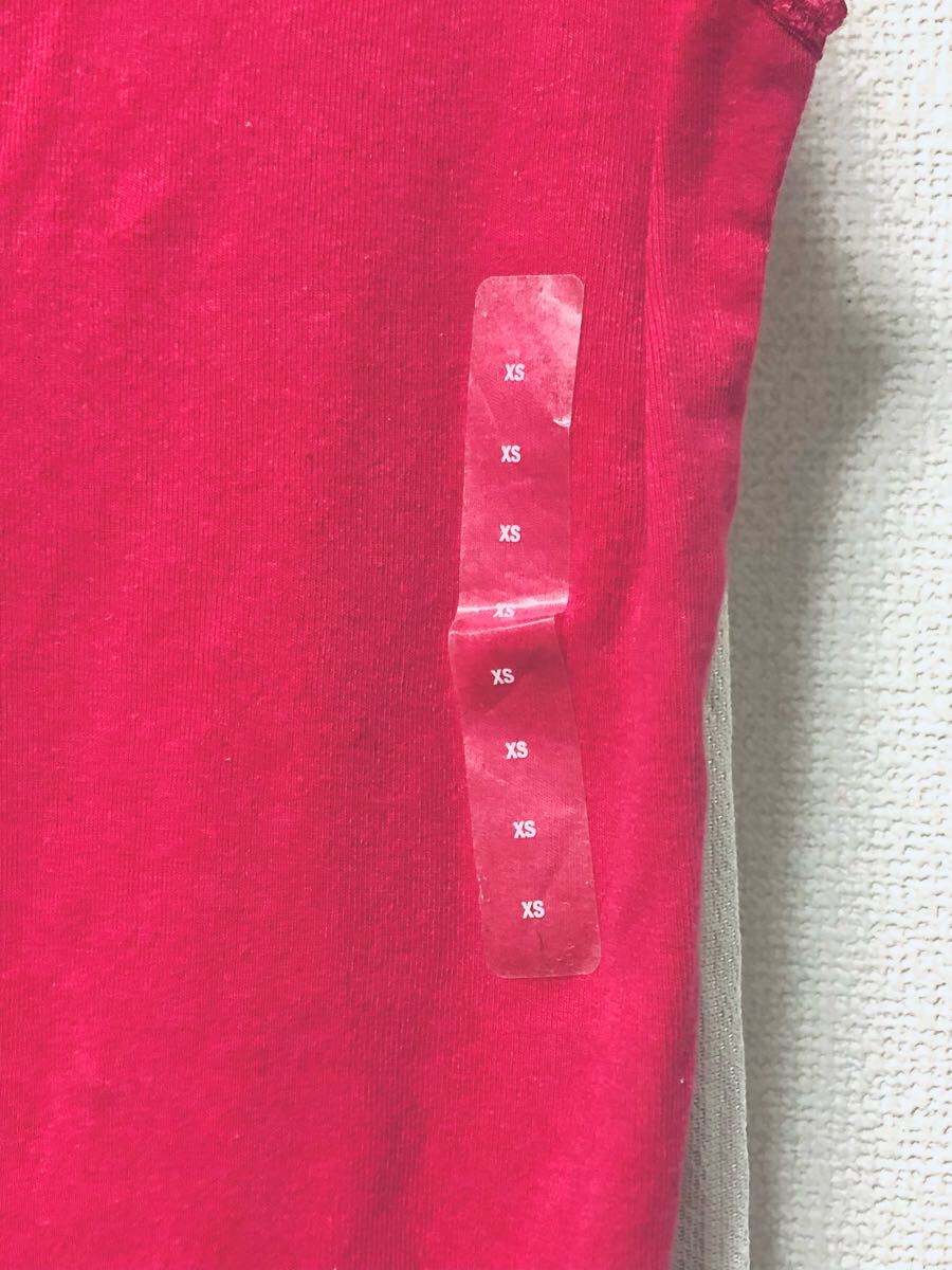 新品・未使用GAP キャミソール ピンク レディースXS レース 付き_画像2