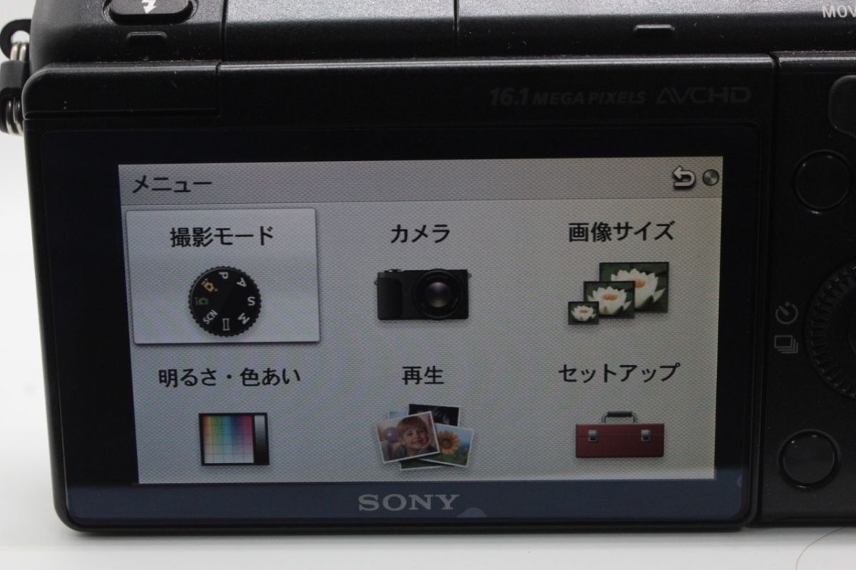 ★良品★ソニー SONY NEX-3N#《シャッター, フラッシュデータ閲覧 OK!》#00331#3898