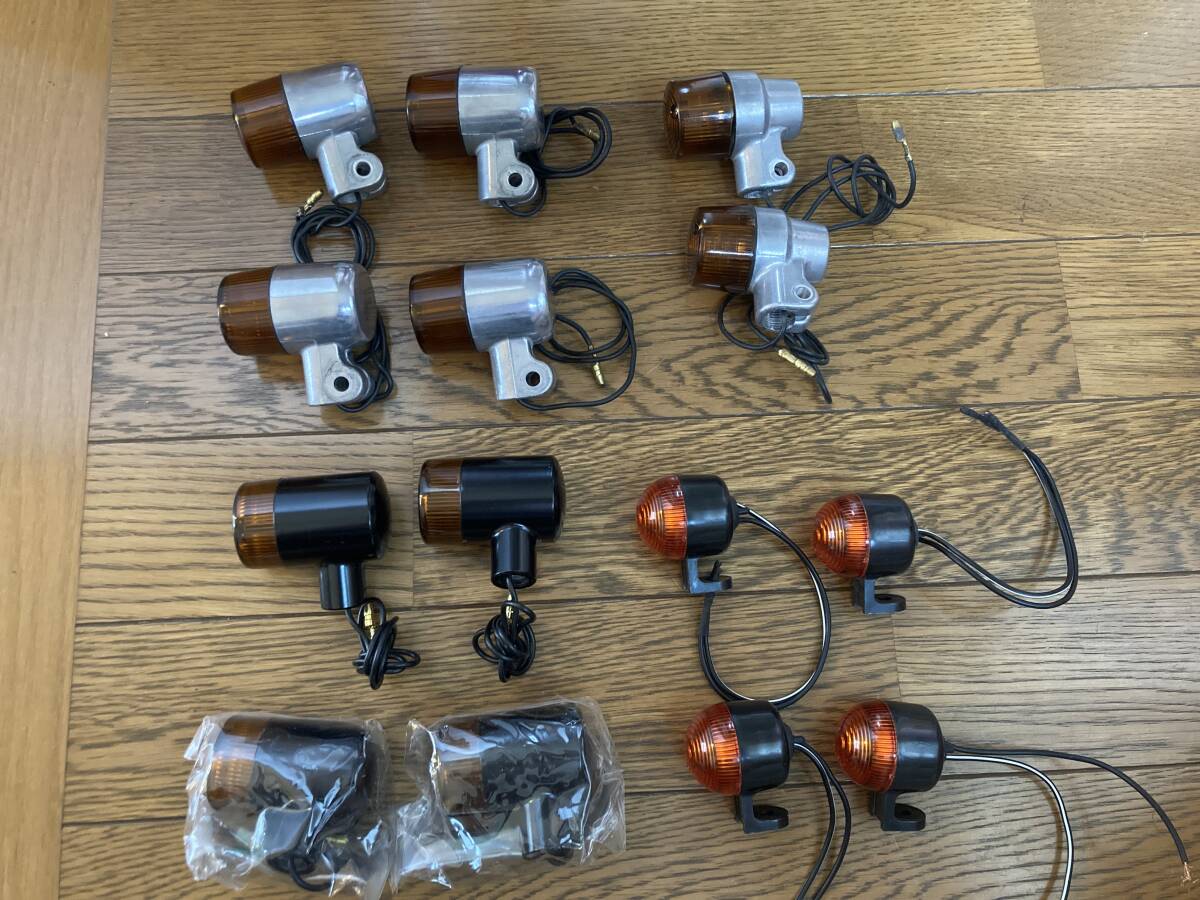 POSH デイトナ キタコ アルミウインカー ワレンズ 250TR/SR400/モンキー ゴリラ/ダックス/シャリーなどに