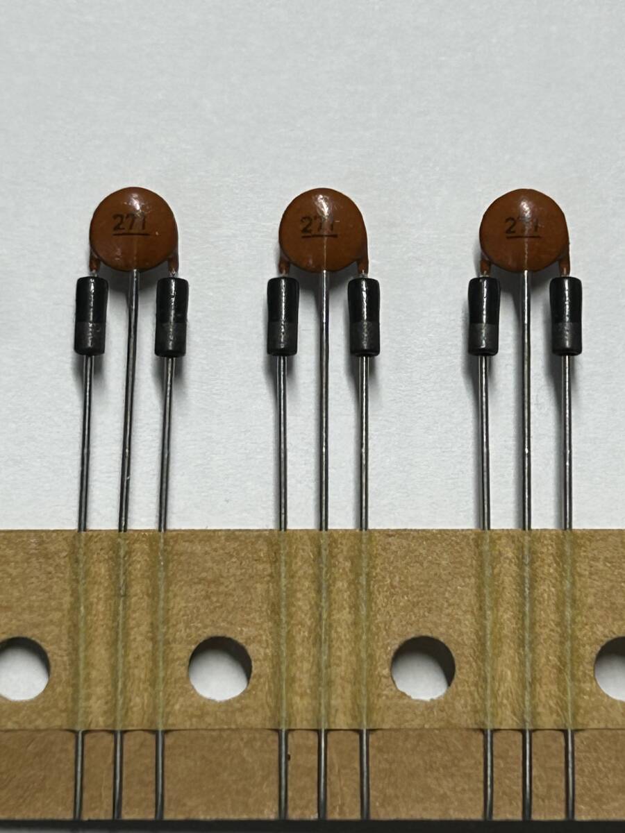 セラミックキャパシター：DST306-91B271M500RL12N134/R547　100個組　新品未使用品