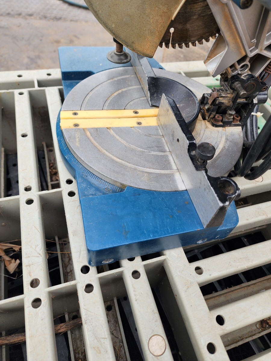  Fukuoka префектура Ryobi настольный режущий станок TS-220 круг noko100V 50hz 60hz двоякое применение 