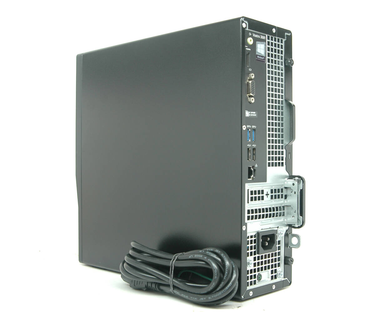 Win11□■第10世代 Core i7-10700/新品M.2 SSD-2TB+HDD-3TB/超大容量32GBメモリ！DELL Vostro 3681 / MS Office2021 / Wi-Fi / Bluetooth