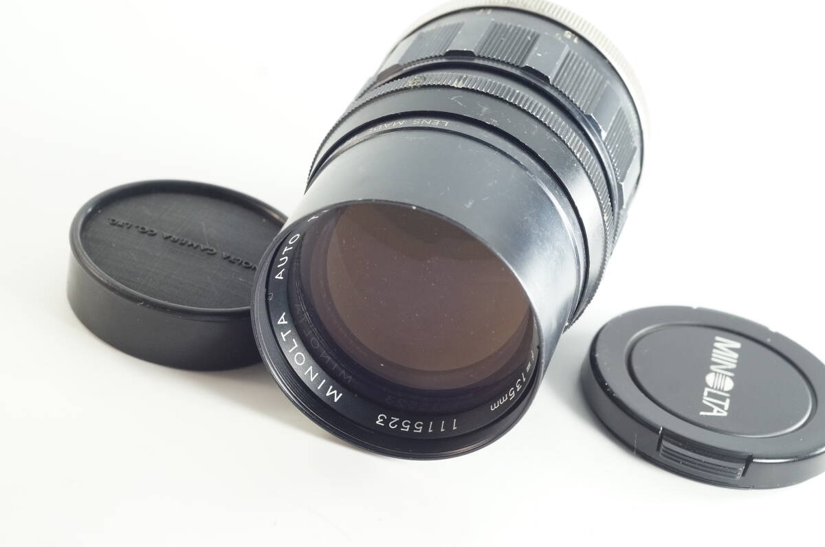 6A-073 并品 MINOLTA TELE ROKKOR-PF 135mm F2.8 ミノルタ SR