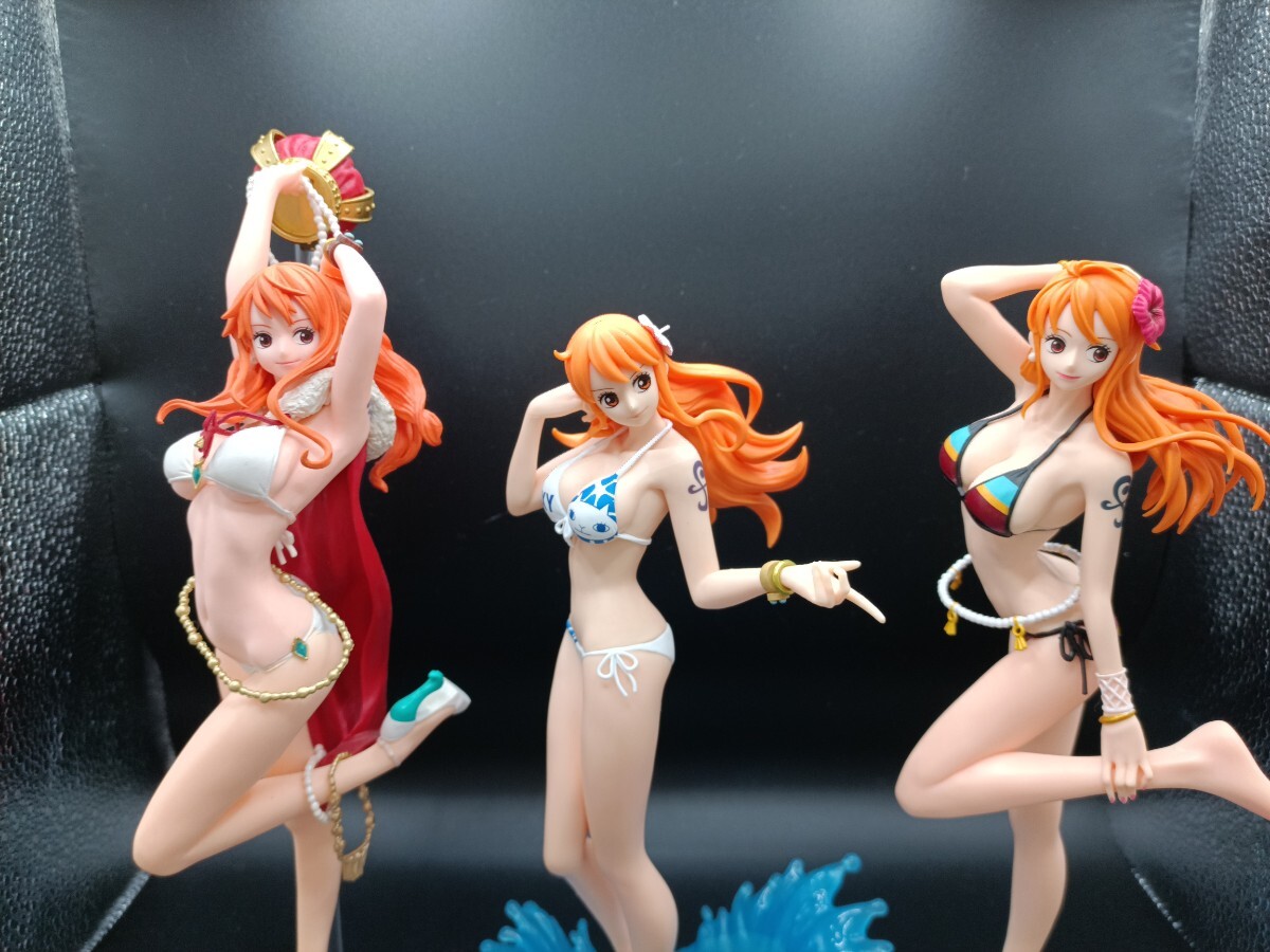 ワンピースフィギュアPOP)ナミ、ロビン ワンピース フィギュア まとめ ハンコック ナミ ロビン POP
