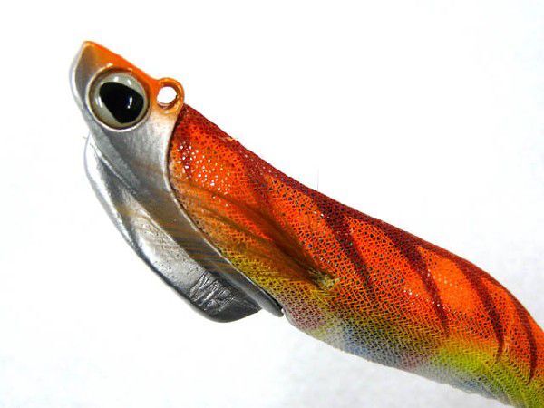 バレーヒル(Valleyhill) スクイッドシーカー　ミディアムヘビー 3.5號　#30MH：オレンジ杉／虹 35g