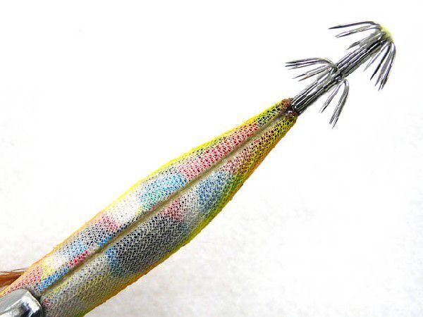 バレーヒル(Valleyhill) スクイッドシーカー　ミディアムヘビー 3.5號　#30MH：オレンジ杉／虹 35g