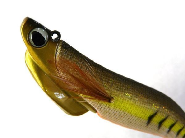 バレーヒル(Valleyhill) スクイッドシーカー　3.5號　#23RG オリーブアジ／金ホロ 30g Squid