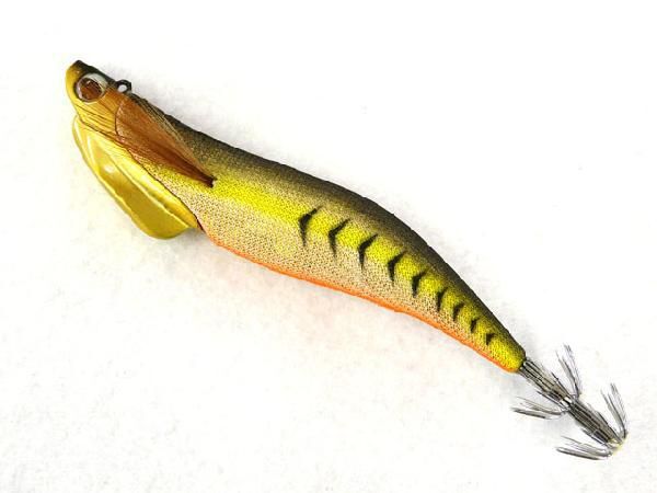 バレーヒル(Valleyhill) スクイッドシーカー　3.5號　#23RG オリーブアジ／金ホロ 30g Squid