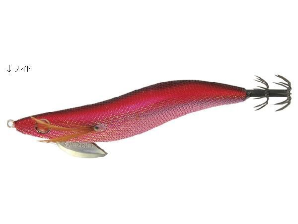 ハリミツ(HARIMITSU) 墨族 3.5號　レッド/レッド 21g ダートエギ 定番 定番エギ 春エギング エギング エギ