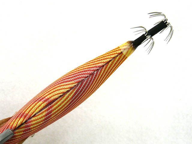 オーナー(OWNER) ドローフォー(Draw4) 3.5號 27 オレンジスターUV/赤金 19g ダートアクション