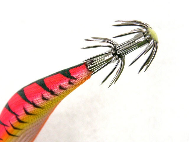 バレーヒル(Valleyhill) スクイッドシーカー 3.5號 #31RG：ピンク／杉／金ホロ 30g Squid