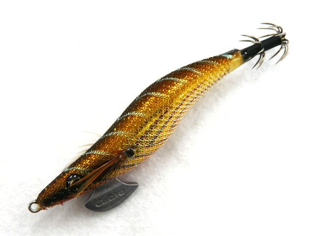 オーナー(OWNER) ドローフォー(Draw4) 2.5號(hào) 03 ブラウン/ゴールド 10g ダートアクション 3Dダート
