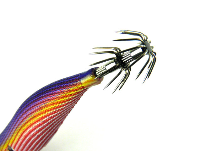 ダイワ(DAIWA) エメラルダス(Emeraldas)　ボート2 2.75號(hào)25g #1赤-縞パープル ダートアクション