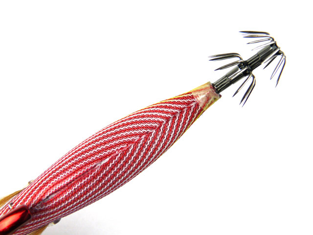 ダイワ(DAIWA) エメラルダス(Emeraldas)　ボート2 2.75號(hào)25g #1赤-縞パープル ダートアクション