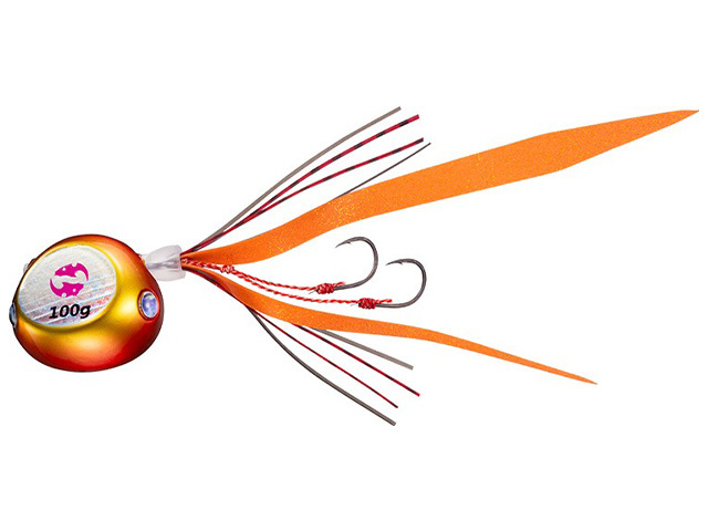 ダイワ(DAIWA) 紅牙ベイラバーフリーβ 60g アカキン タイラバ 完成 セット βシステム ヘッド スカート ネクタイ