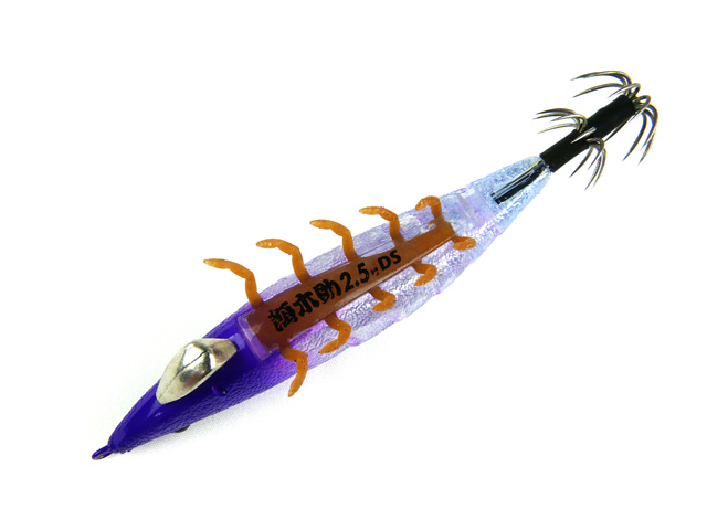 ジークラック(GEECRACK) 餌木助(EGISUKE) 2.5號(hào)DS ＃102 UVパープルエビ スッテ ドロッパー