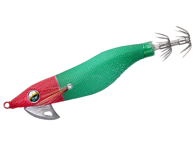 ダイワ(DAIWA) エメラルダス(Emeraldas) オモリグエギ 2.5號 RV 夜光-赤緑 エギ スッテ ドロッパー