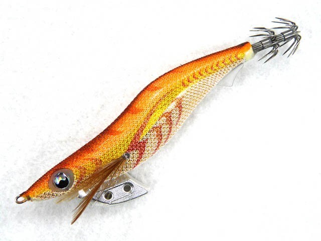 ヤマシタ(YAMASHITA) エギ王K 2.5號 002 キャロットゴールド 11g ケイムラ 490グロー 発光