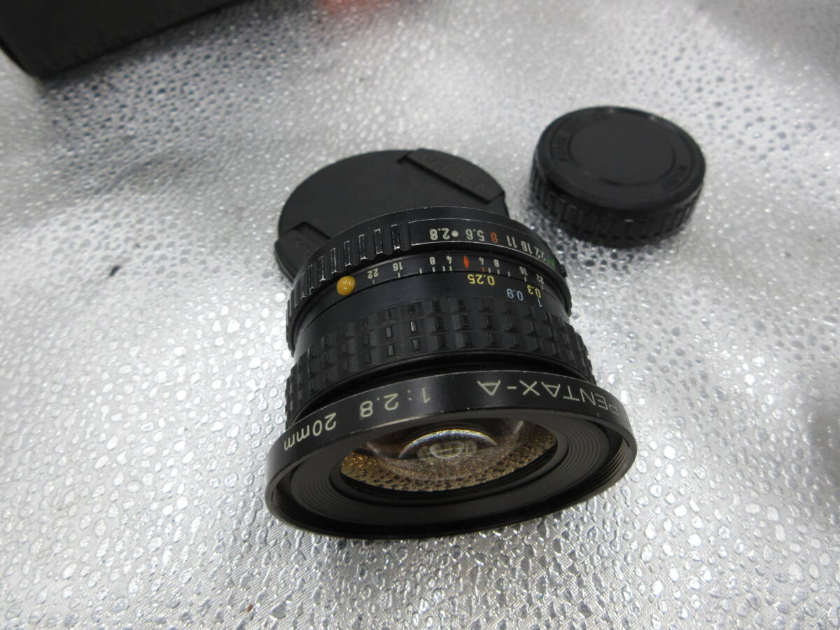 SMC PENTAX-A 1:2.8 20mm линзы 