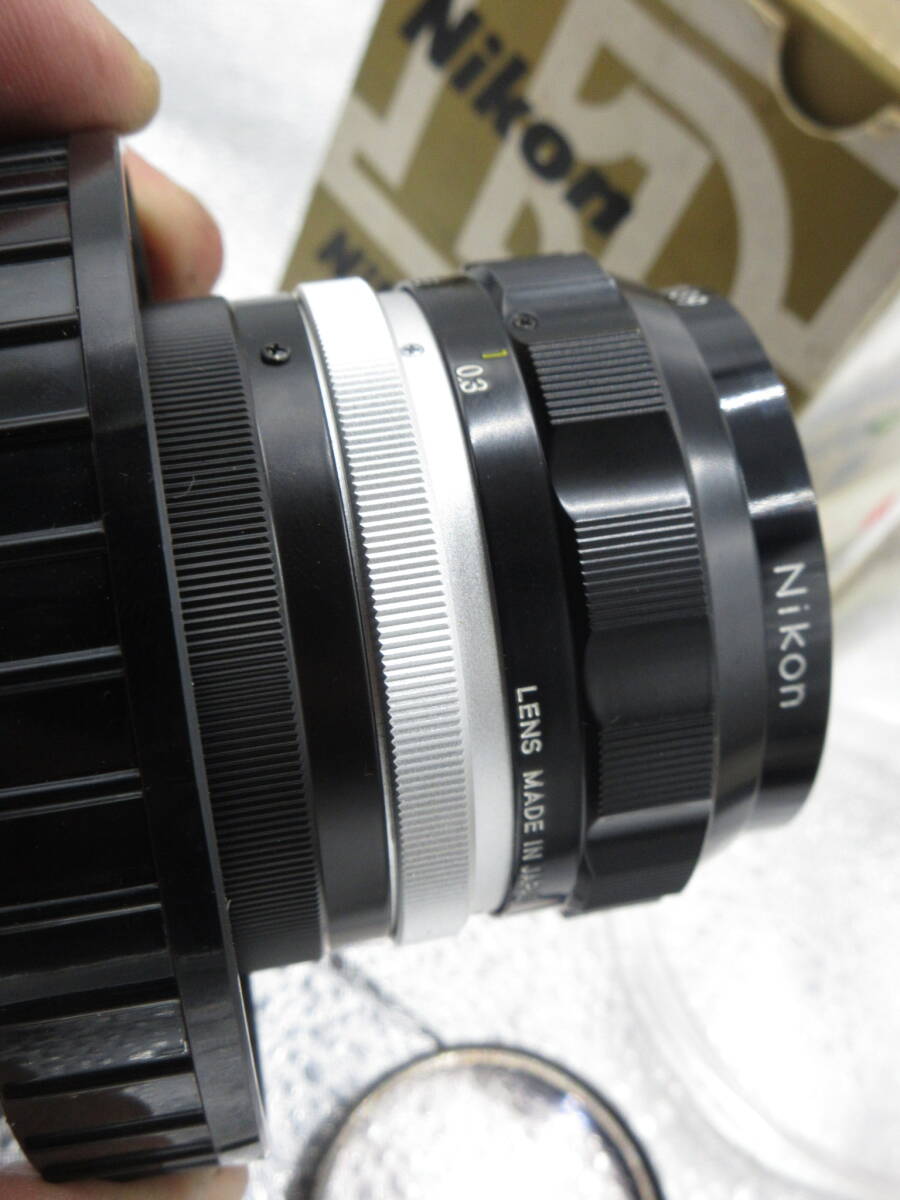 新同　箱入り　 NIKKOR-O?C Auto 35mm f2 レンズ 