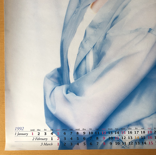 Sakai Noriko |B2 постер календарь